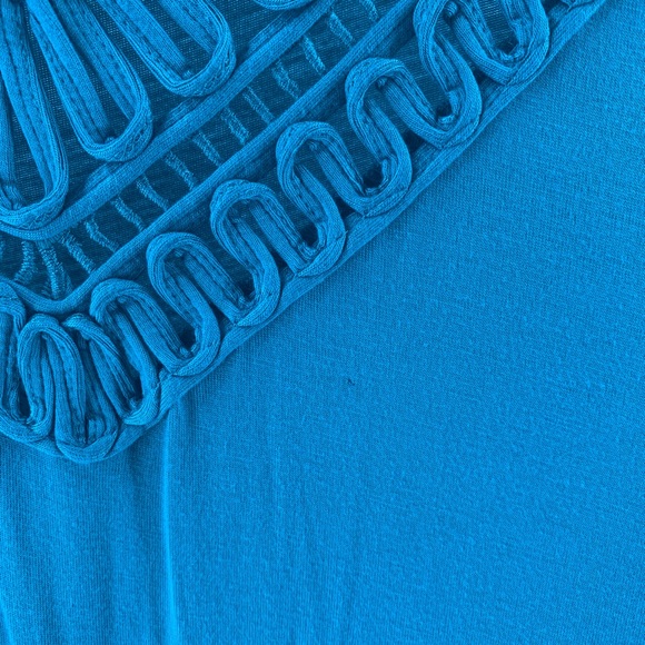 CABLE & GAUGE Midi Stretch SPRING DRESS - Picture 5 of 8